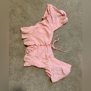 Pink Forever 21 Crop Top